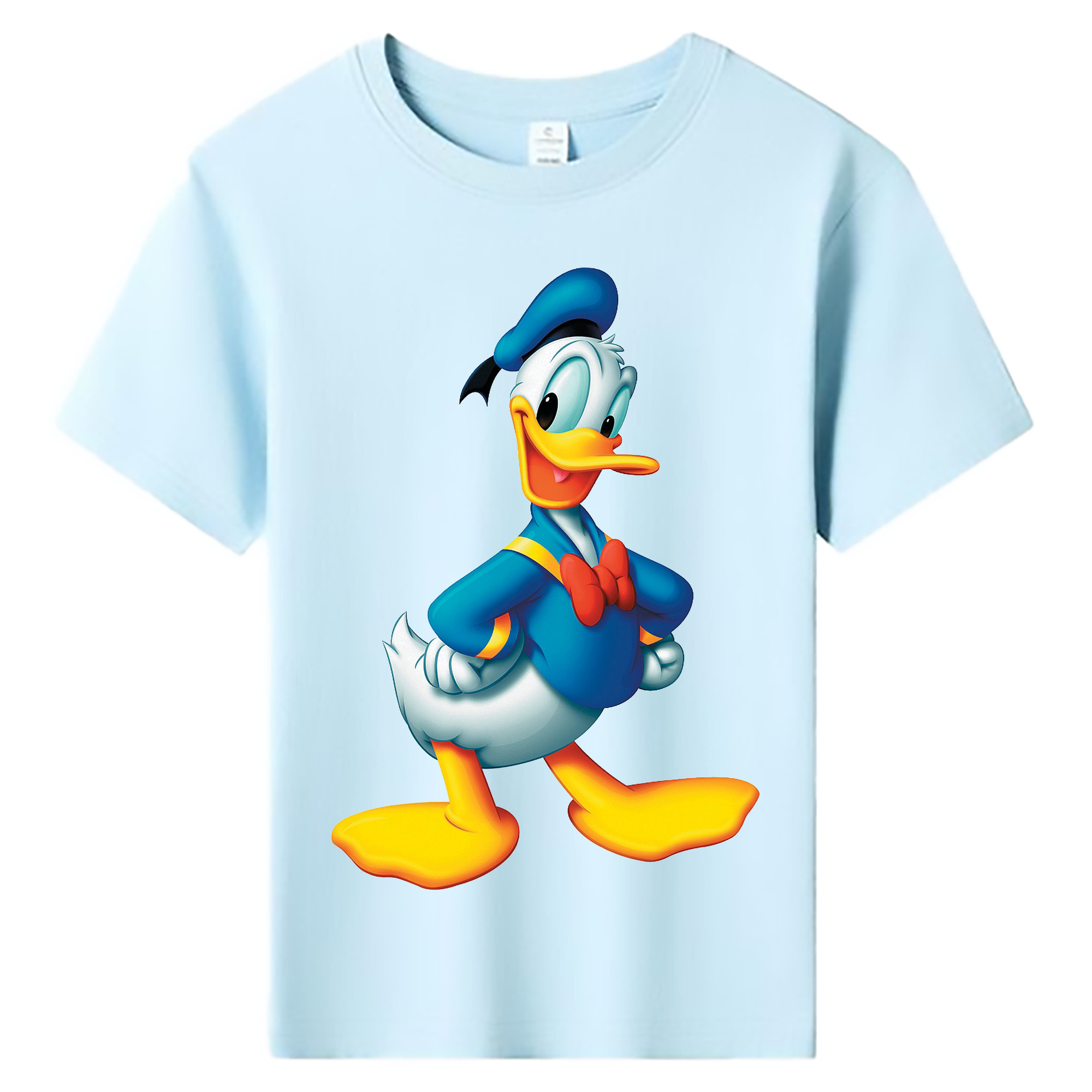 （画像用） ミッキーマウス Mickey Mouse 綿100％キッズTシャツ（フロントプリント）
